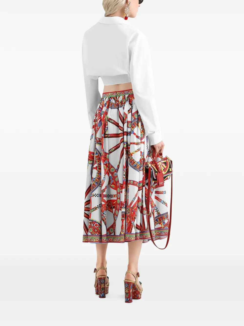 Dolce & Gabbana Katoenen overhemd Wit