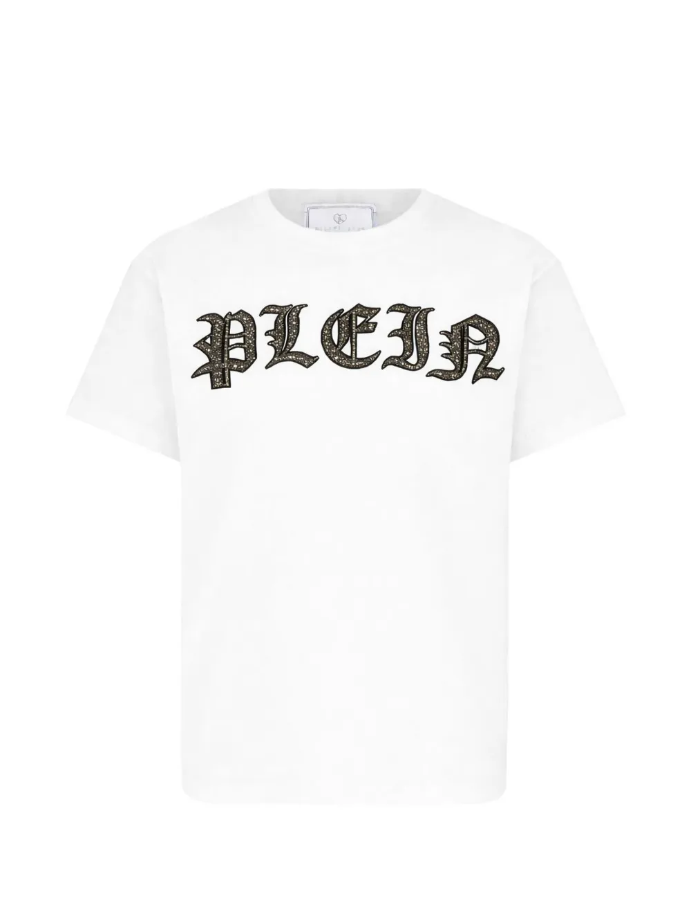Philipp Plein Junior embellished logo-print T-shirt - Bianco