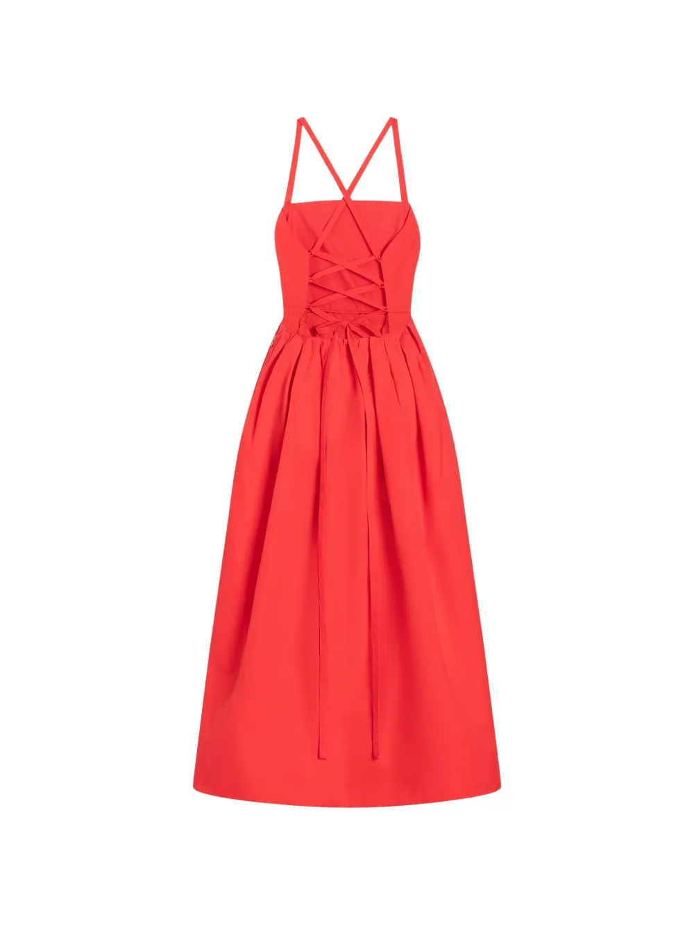 Dolce & Gabbana Katoenen mini-jurk Oranje