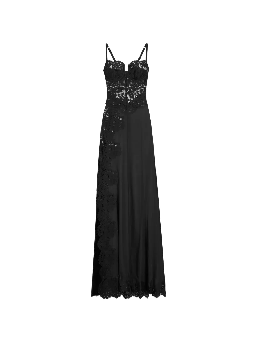 Dolce & Gabbana silk tulle dress - Schwarz