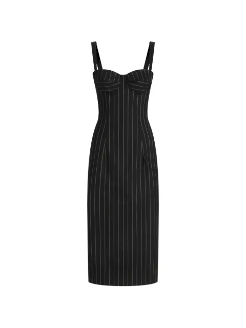 Dolce & Gabbana pinstripe wool dress