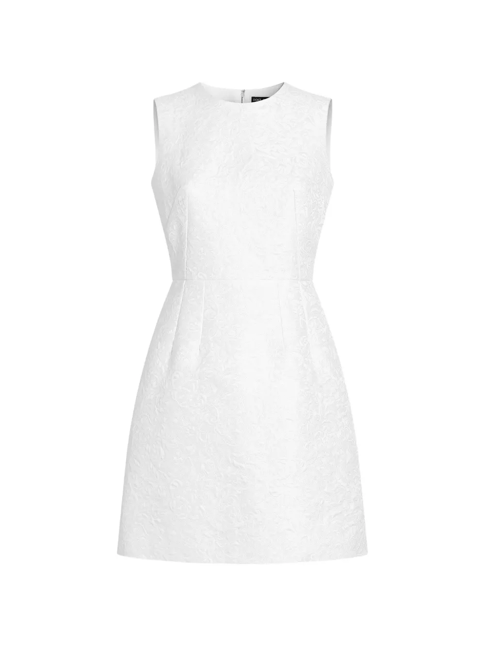 Dolce & Gabbana short brocade dress - Weiß