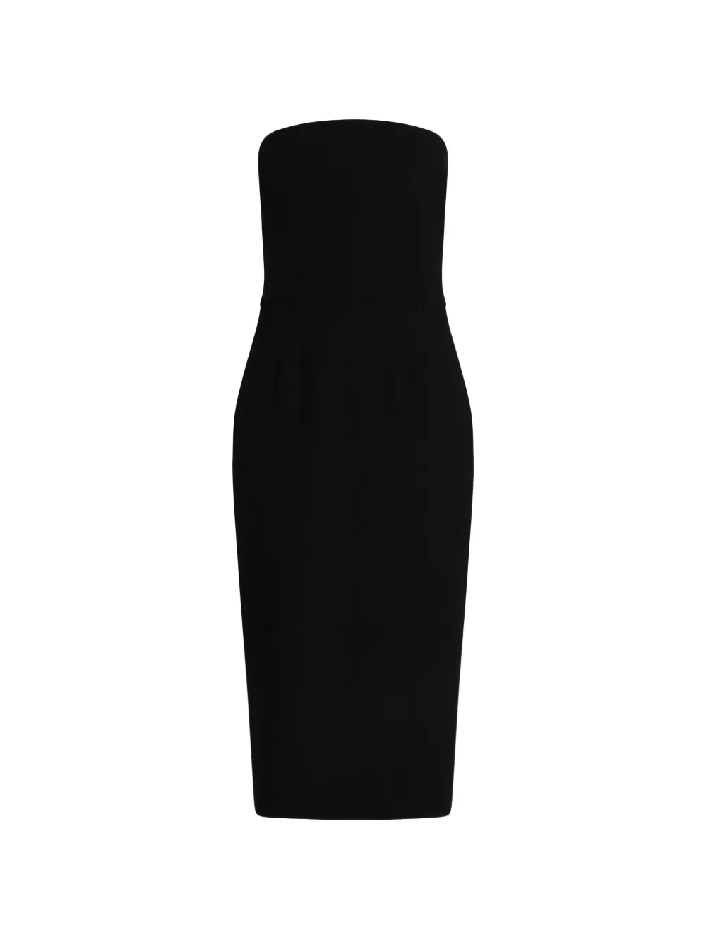 Dolce & Gabbana robe mi-longue en laine - Noir Dolce & Gabbana robe mi-longue en laine - Noir