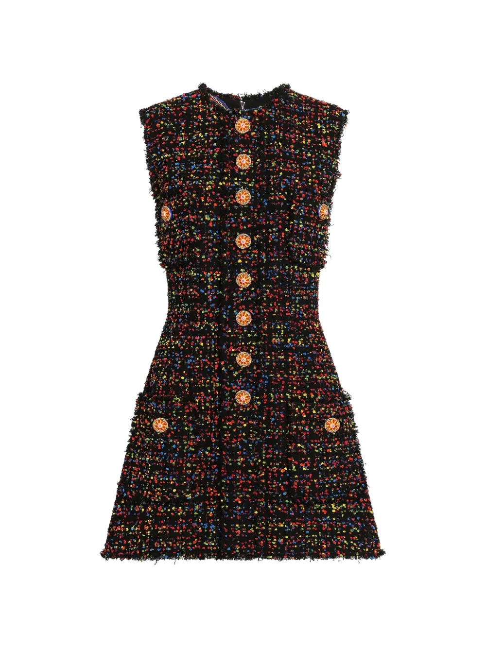 Dolce & Gabbana Kleid aus Tweed - Schwarz