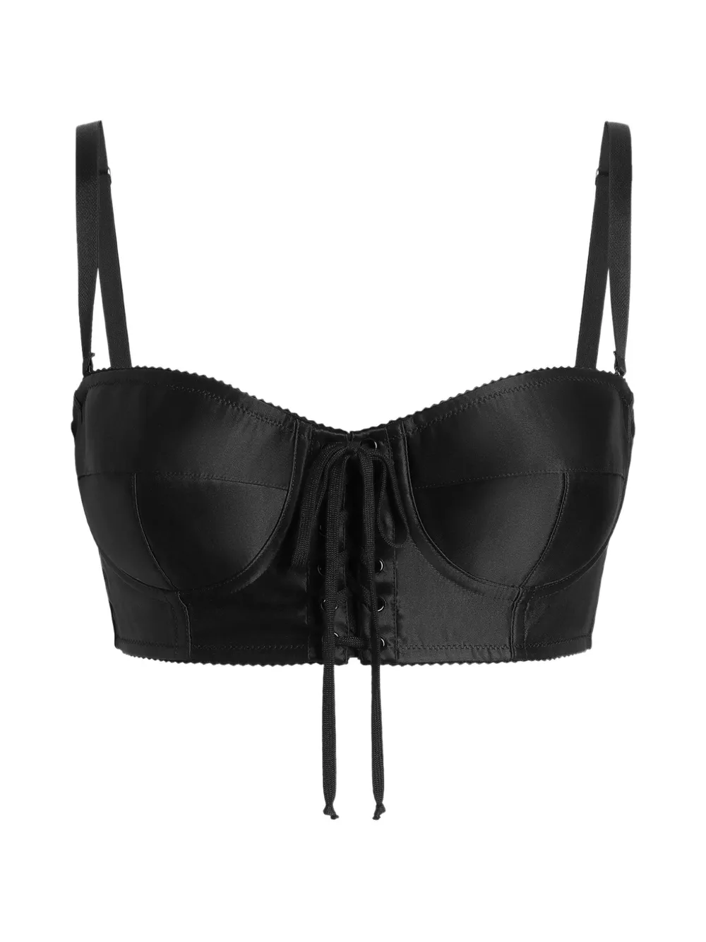 Dolce & Gabbana Bustier-Top - Schwarz