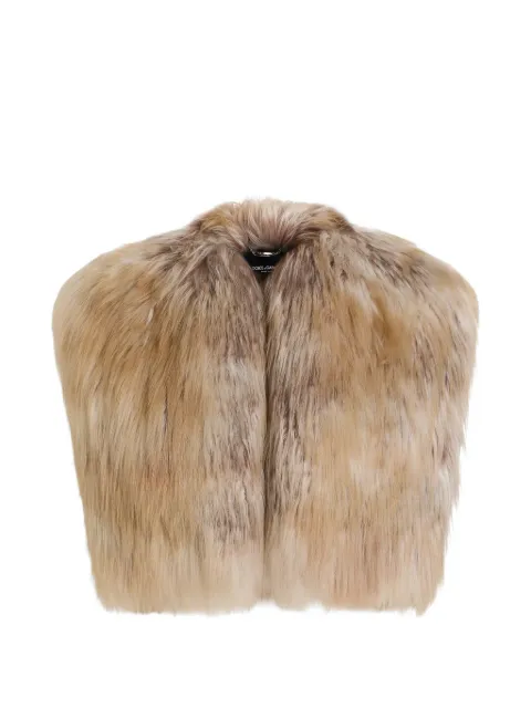 Dolce & Gabbana lamb fur vest