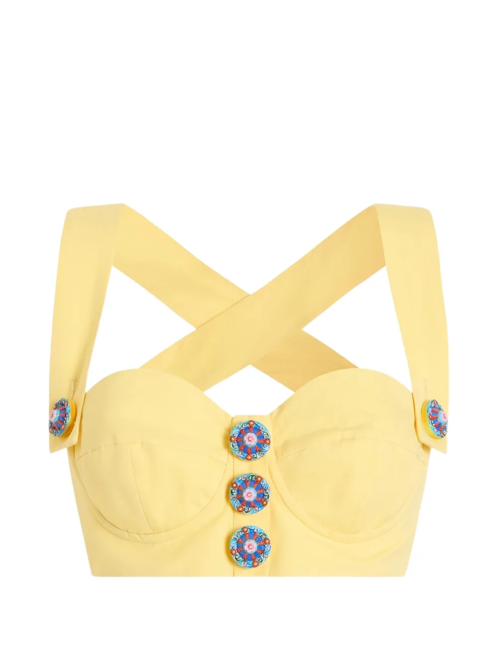 Dolce & Gabbana cotton top - Gelb