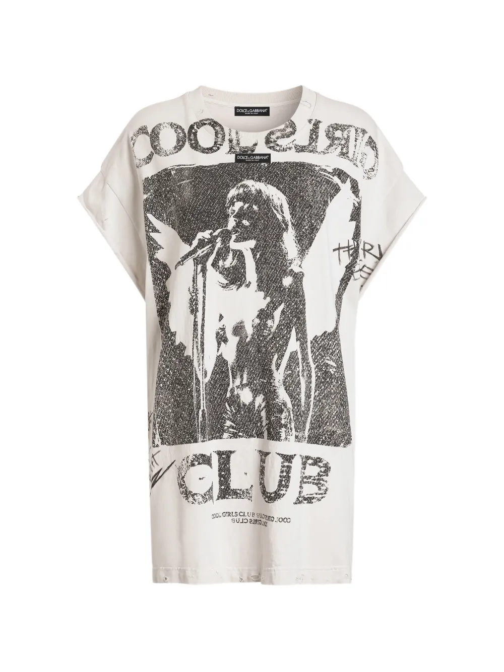 Dolce & Gabbana T-Shirt aus Jersey - Weiß