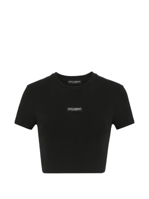 Dolce & Gabbana jersey T-shirt with logo