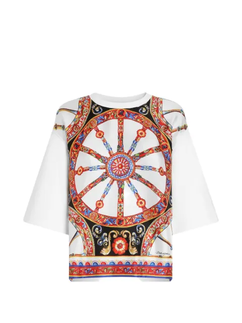 Dolce & Gabbana playera con estampado Carretto
