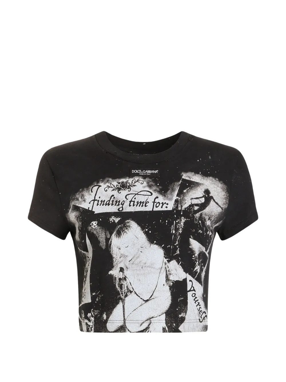 Dolce & Gabbana jersey T-shirt - Schwarz