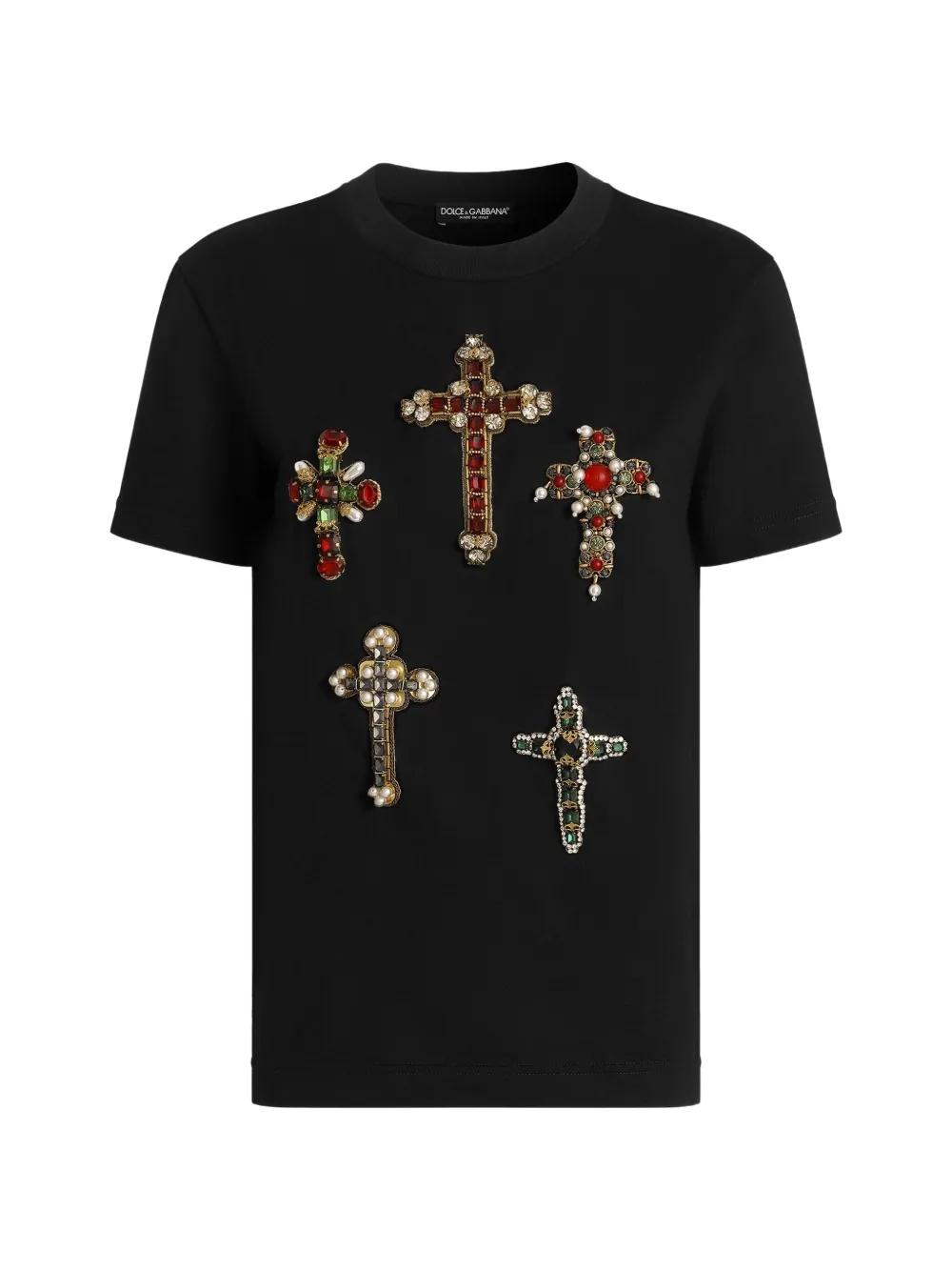 Dolce & Gabbana embroidered cotton T-shirt
