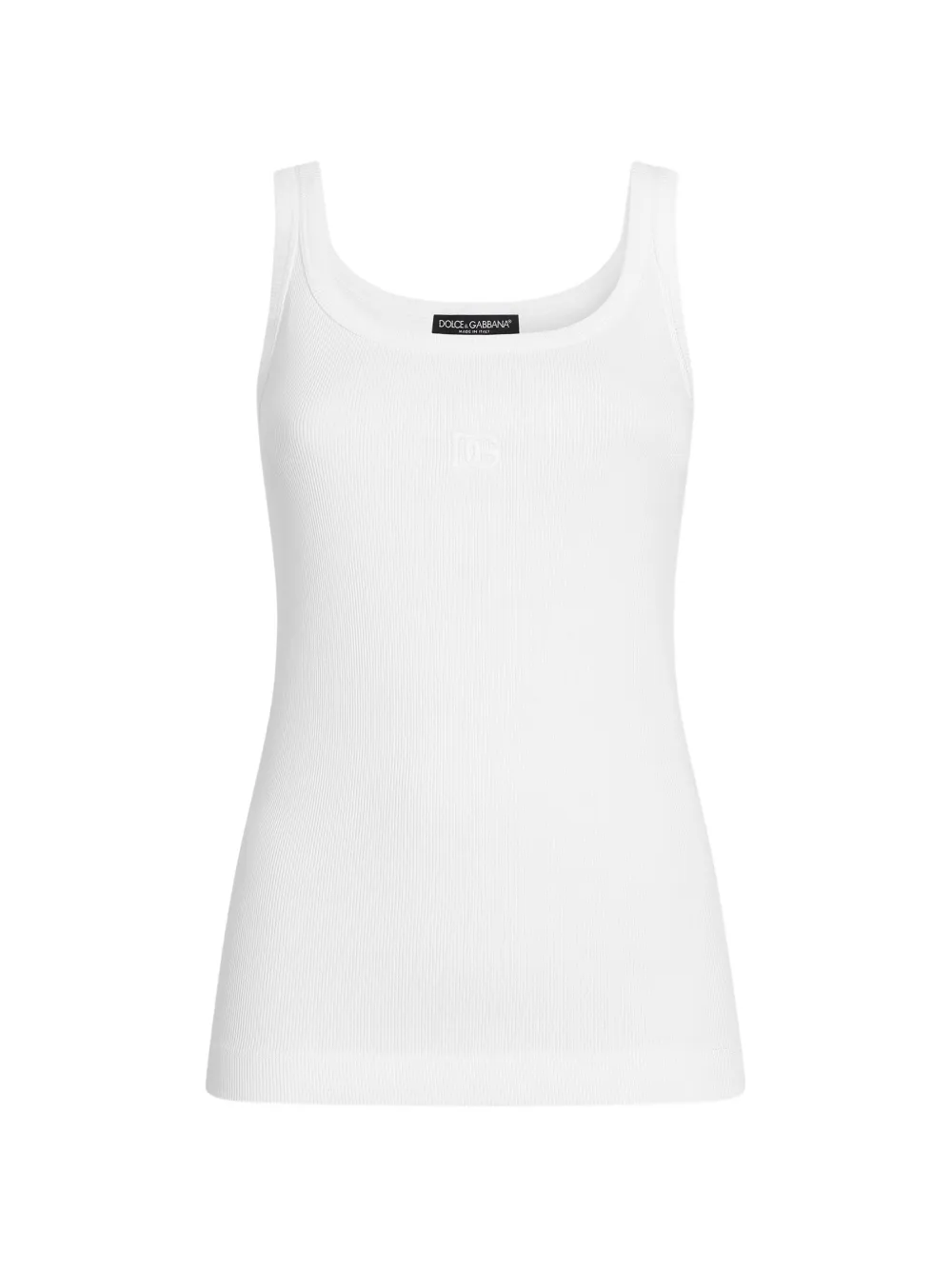 Dolce & Gabbana Klassisches Trägershirt - Weiß