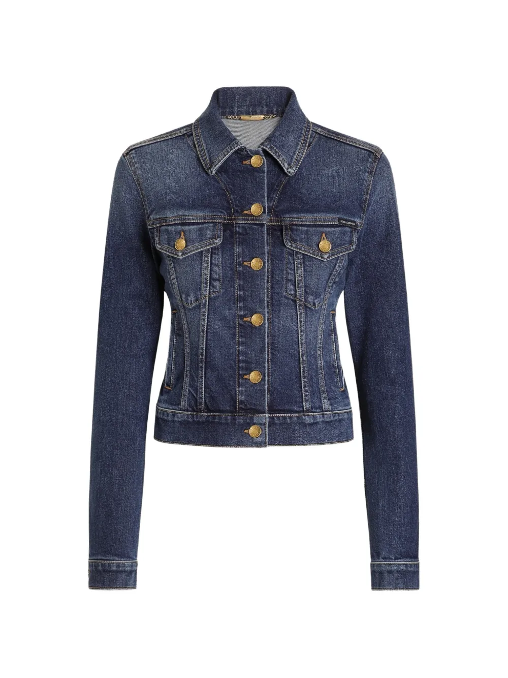 Dolce & Gabbana single-breasted denim jacket - Blue