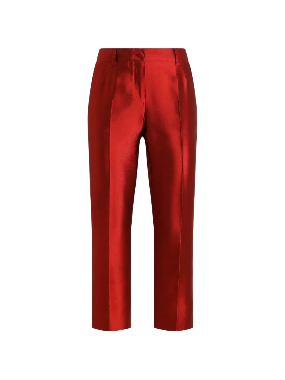 Dolce & Gabbana Pantaloni Mikado - Rosso
