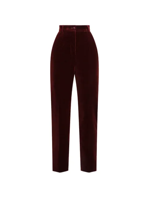 Dolce & Gabbana velvet trousers