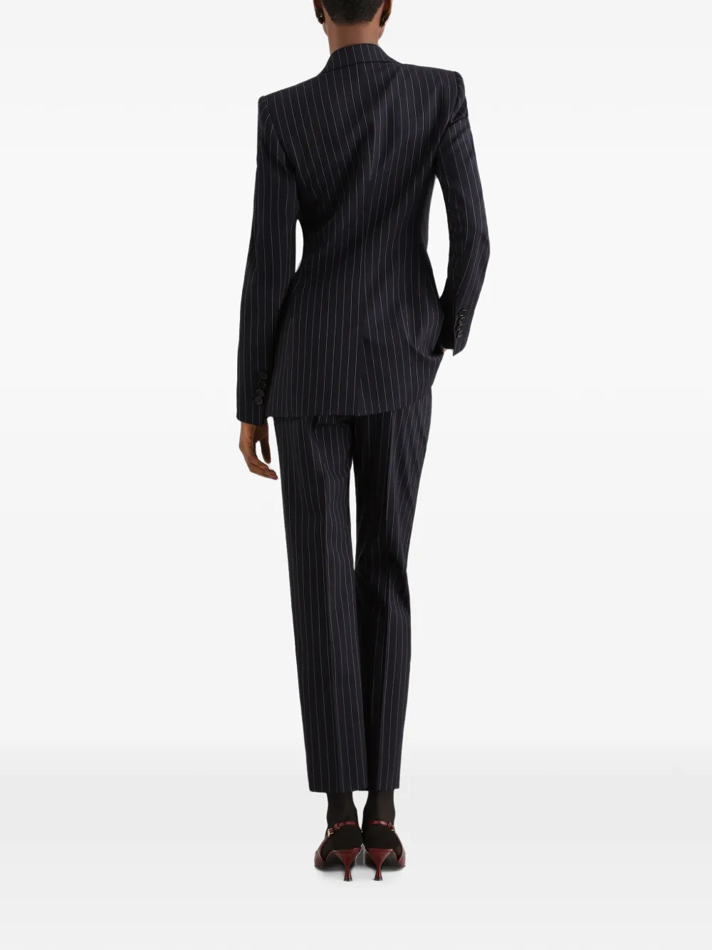 Dolce & Gabbana Wollen broek Zwart