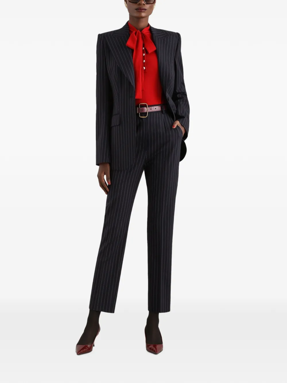 Dolce & Gabbana Wollen broek Zwart