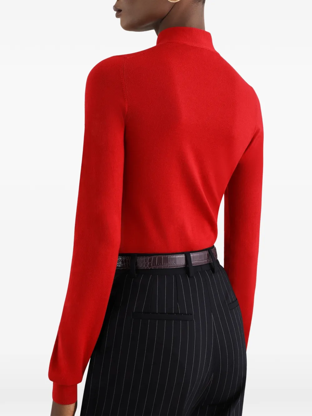 Dolce & Gabbana Wollen broek Zwart