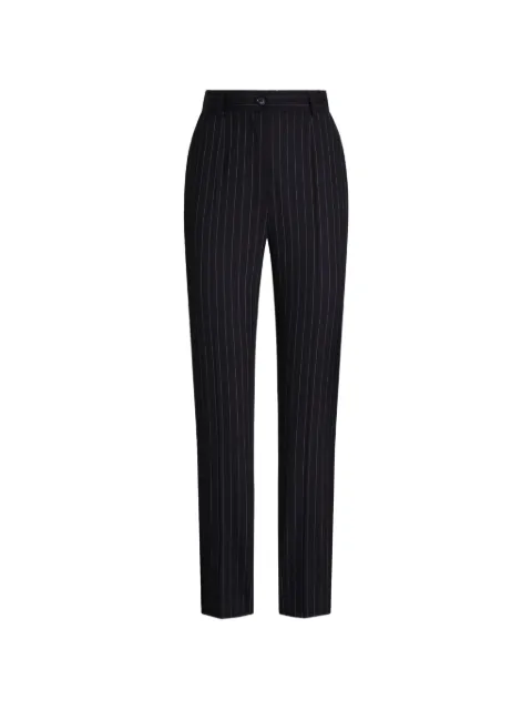 Dolce & Gabbana pinstripe wool trousers