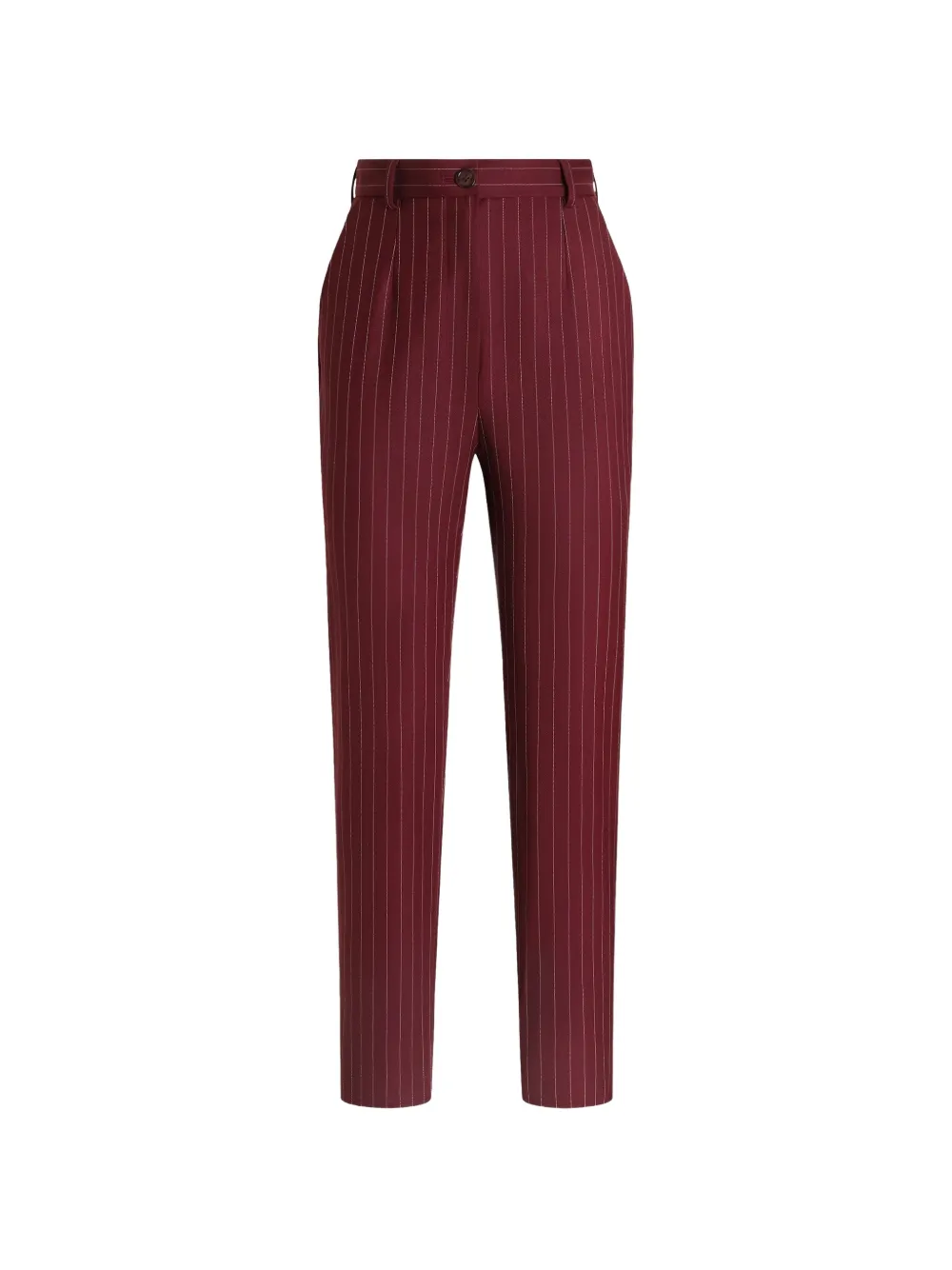 Dolce & Gabbana Hose mit Nadelstreifen - Rot
