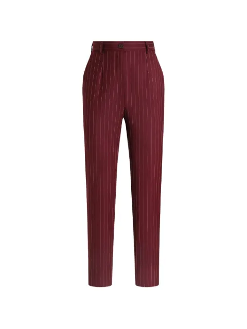 Dolce & Gabbana pinstripe wool trousers