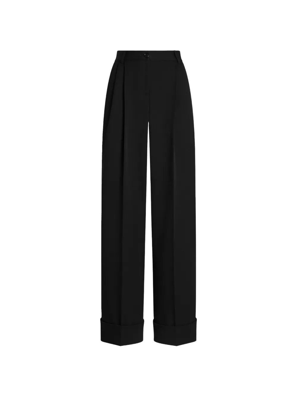 Dolce & Gabbana Hose aus Wollgabardine - Schwarz