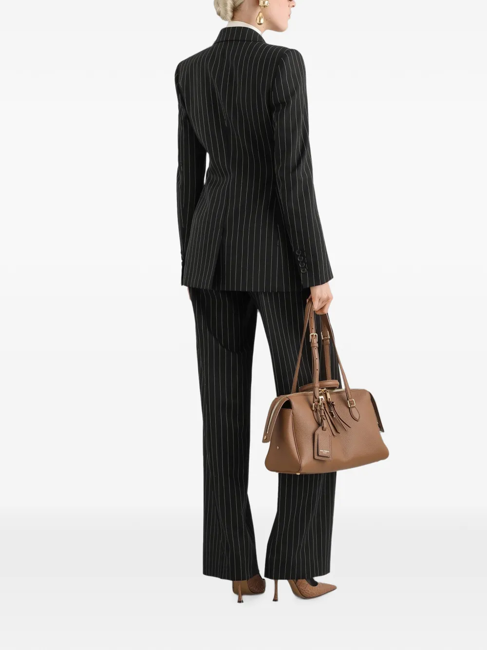 Dolce & Gabbana Wollen broek Zwart