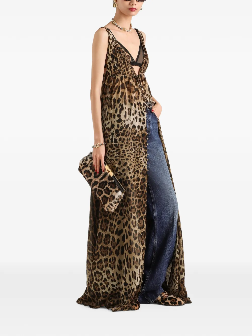Dolce & Gabbana Spijkerbroek met vijf zakken Blauw