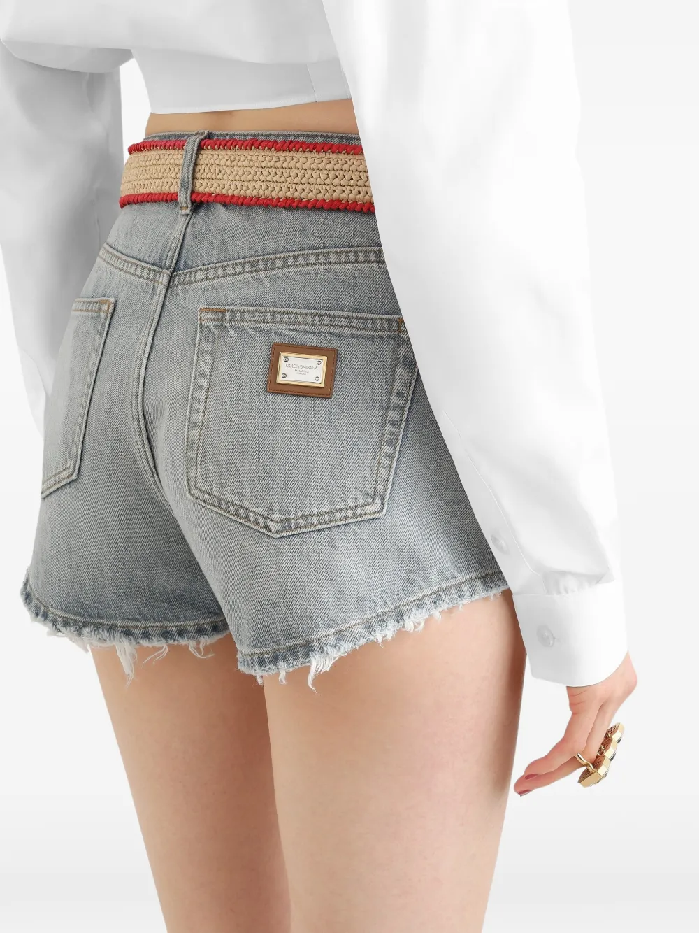 Dolce & Gabbana Denim shorts Blauw
