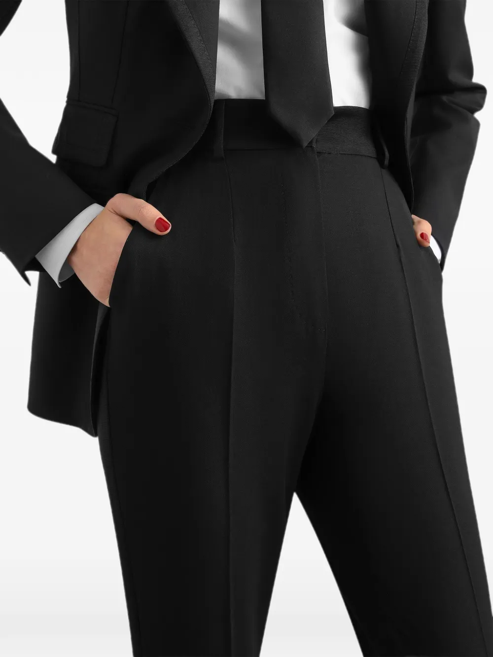 Dolce & Gabbana Bi-stretch broek Zwart