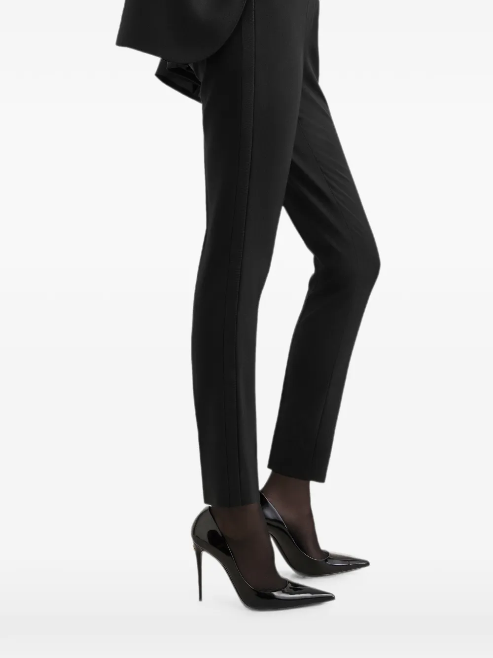 Dolce & Gabbana Bi-stretch broek Zwart