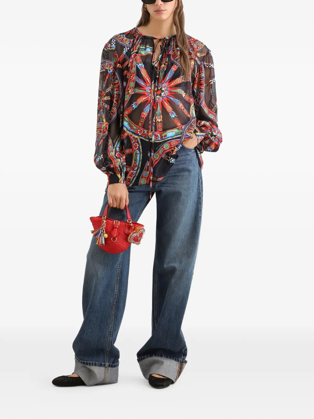 Dolce & Gabbana Spijkerbroek met vijf zakken Blauw