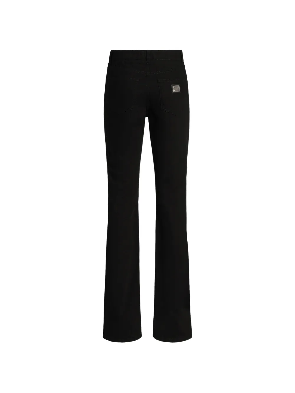 Dolce & Gabbana Denim broek met vijf zakken Zwart