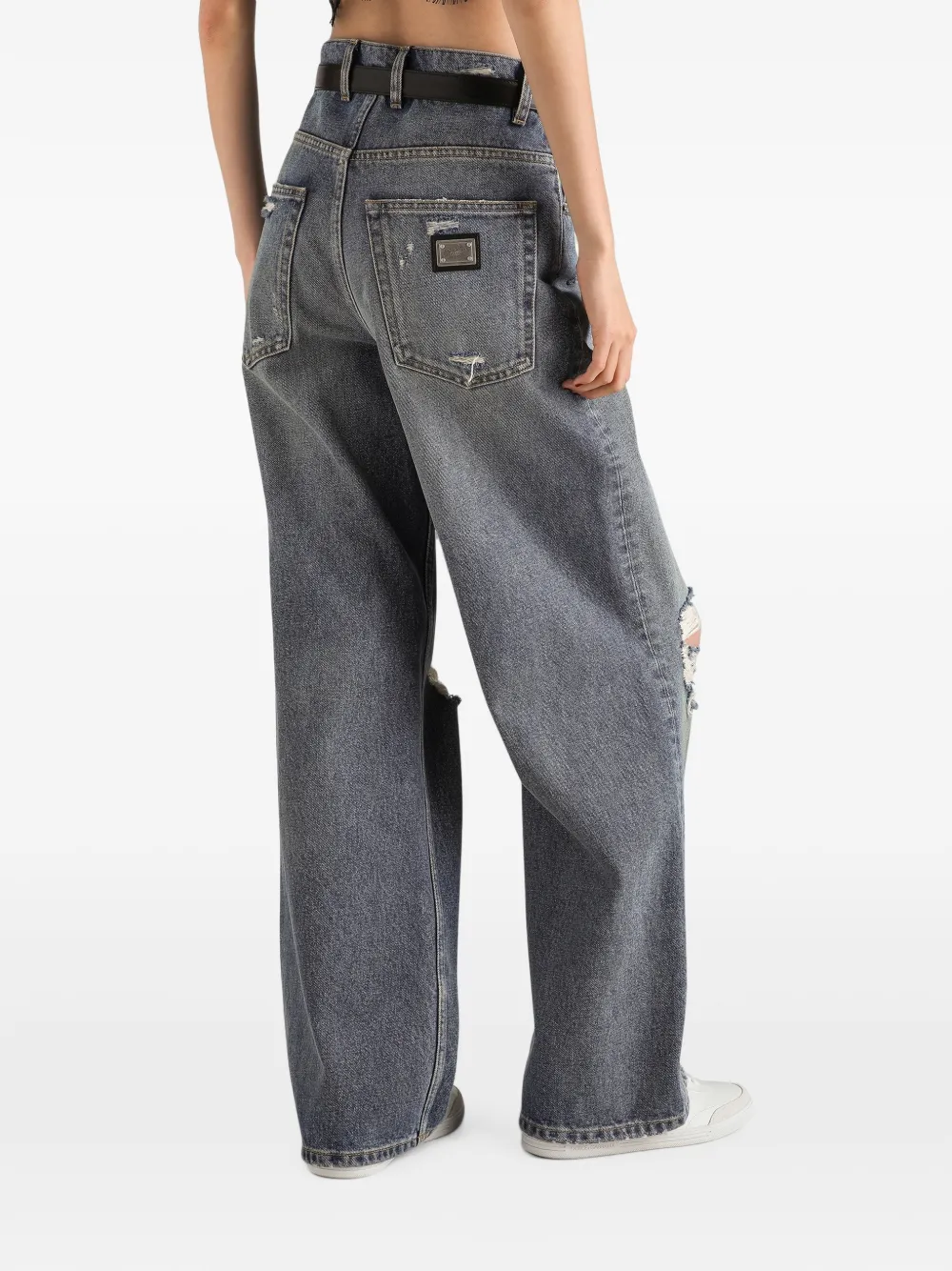 Dolce & Gabbana Spijkerbroek met vijf zakken Blauw