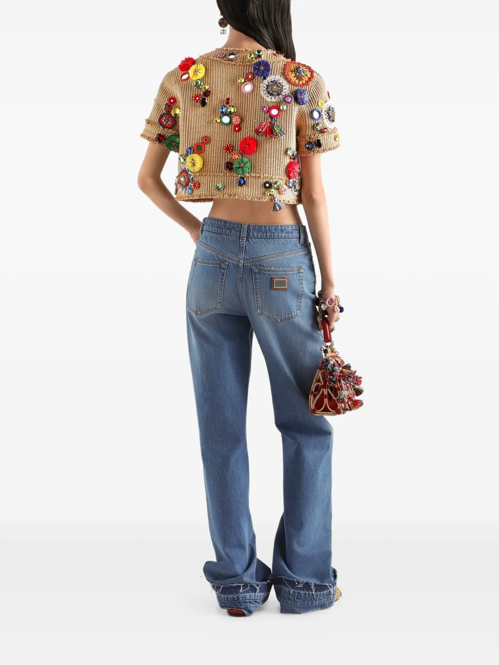  Dolce & Gabbana Vaqueros Con Cinco Bolsillos - Azul 