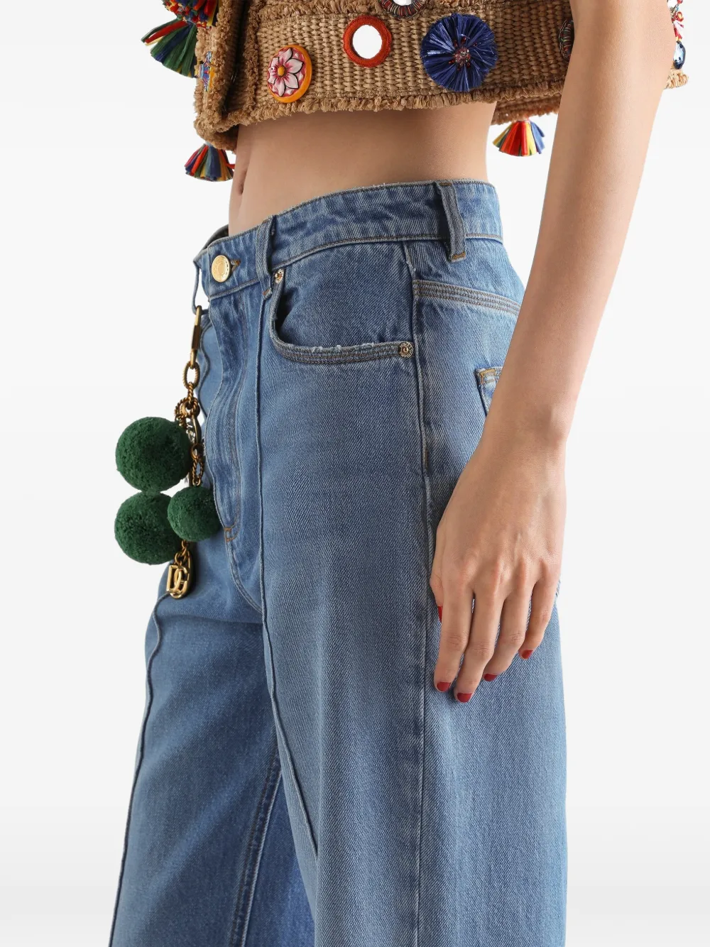 Dolce & Gabbana Spijkerbroek met vijf zakken Blauw