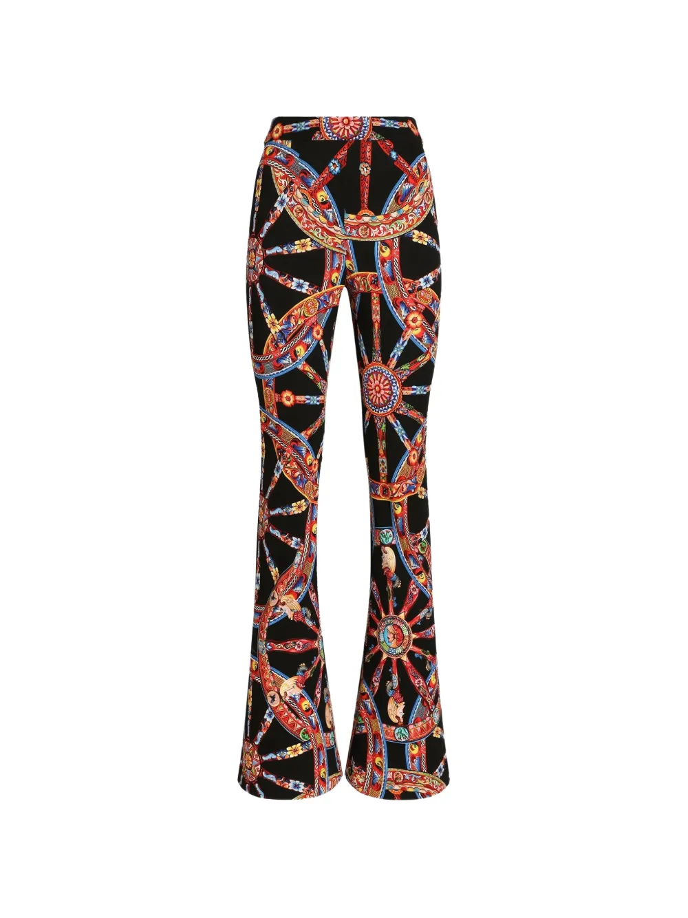Dolce & Gabbana Leggings mit Carretto-Print - Schwarz