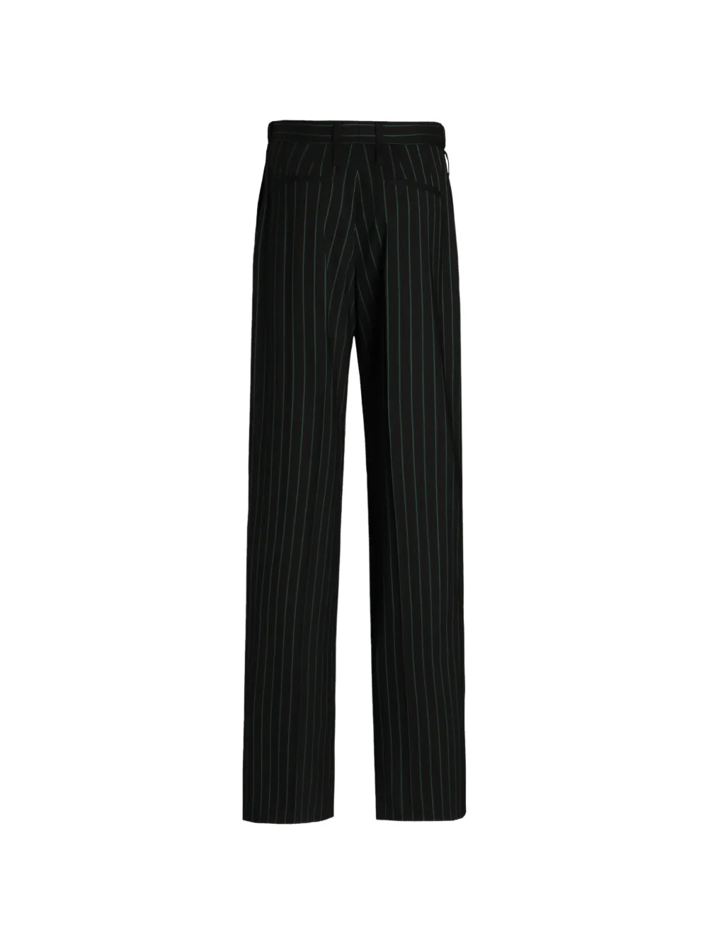 Dolce & Gabbana pinstripe wool trousers Zwart