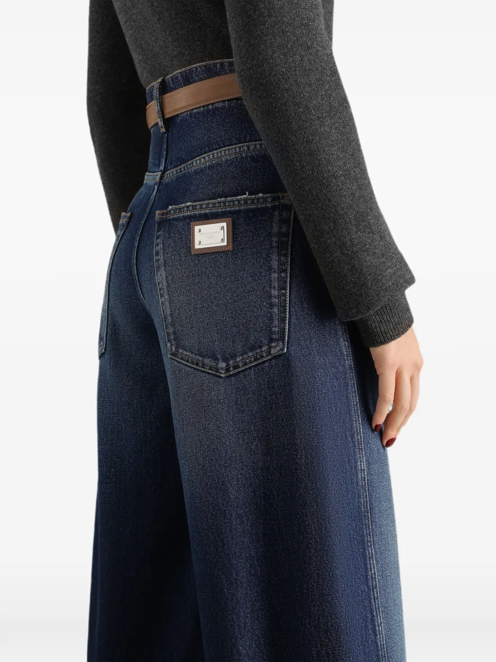 Dolce & Gabbana Spijkerbroek met vijf zakken Blauw