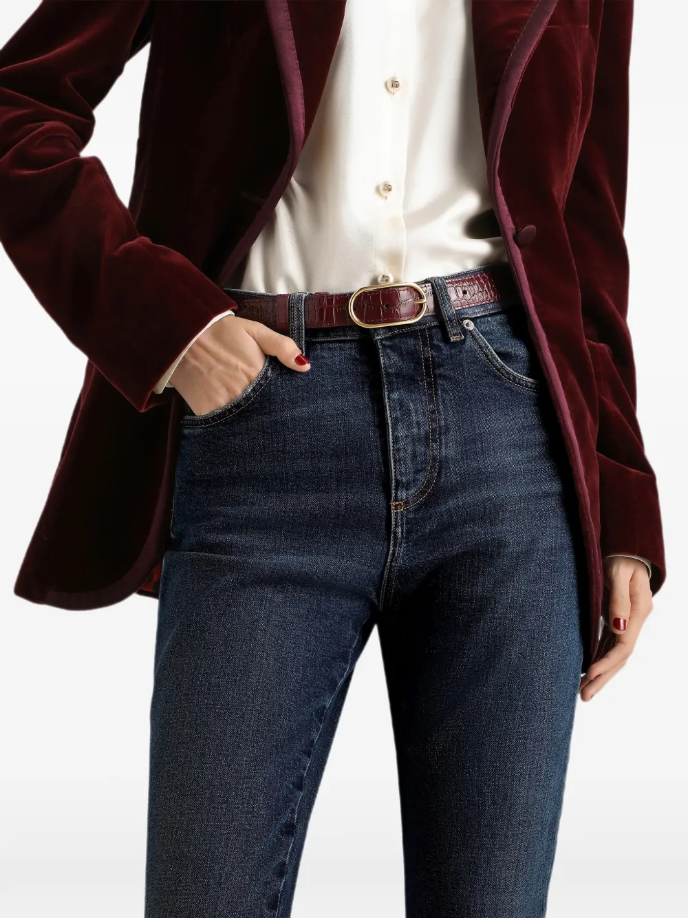 Dolce & Gabbana Spijkerbroek met vijf zakken Blauw