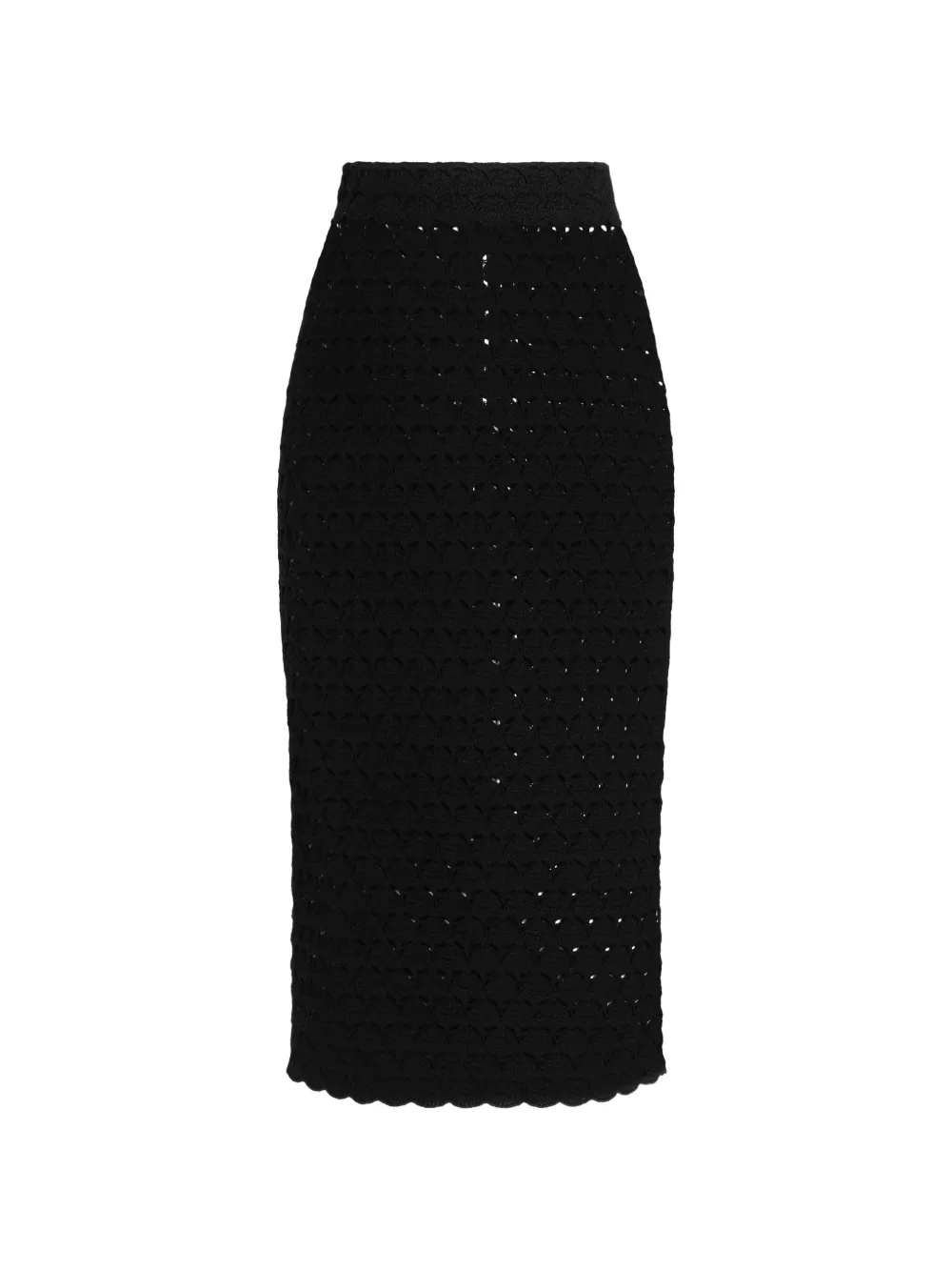 Dolce & Gabbana crochet skirt - Schwarz