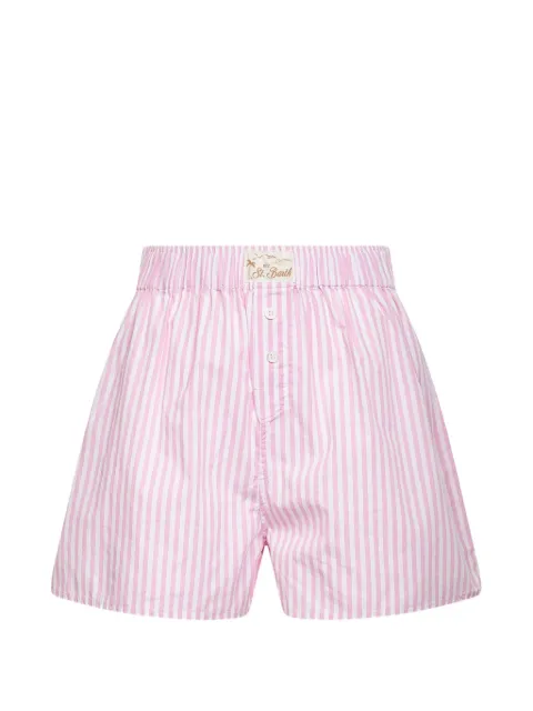 MC2 Saint Barth stribede shorts
