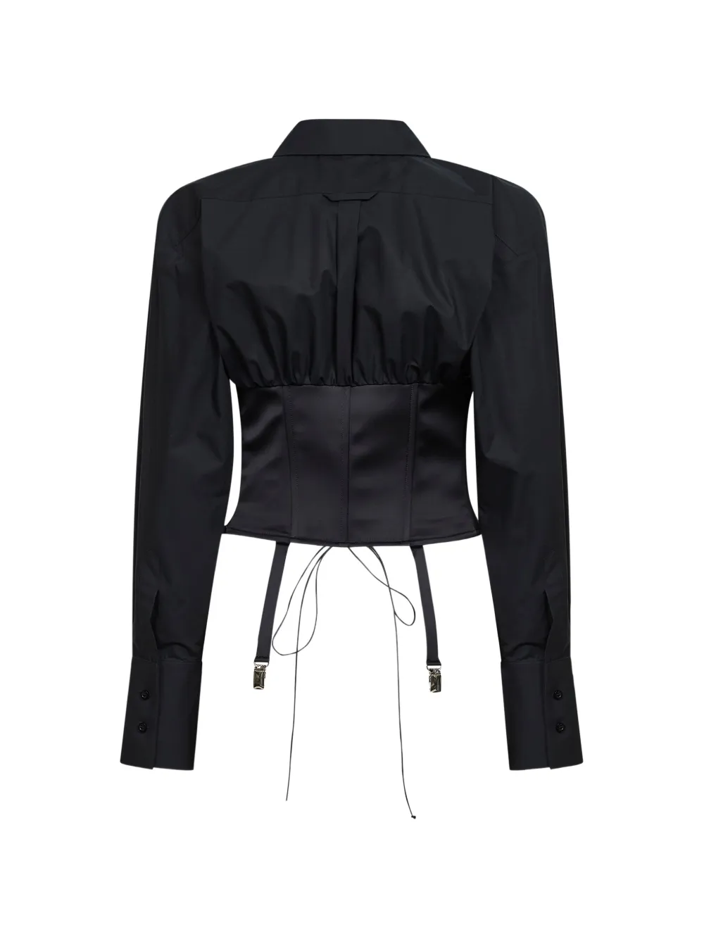 Giuseppe Di Morabito Blouse met korset stijl Zwart