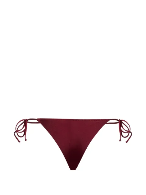 MC2 Saint Barth Marielle Plate side-tie bikini bottoms