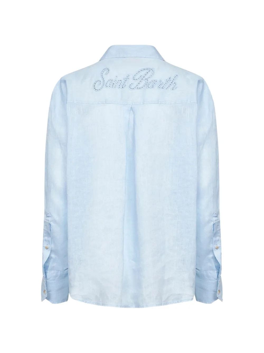 MC2 Saint Barth Linnen overhemd Blauw
