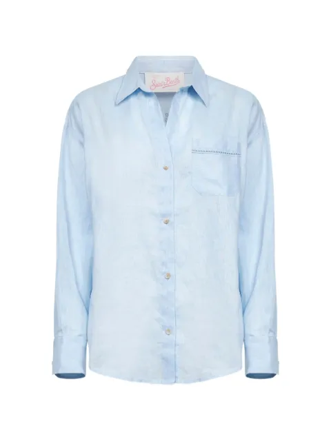 MC2 Saint Barth chest-pocket linen shirt