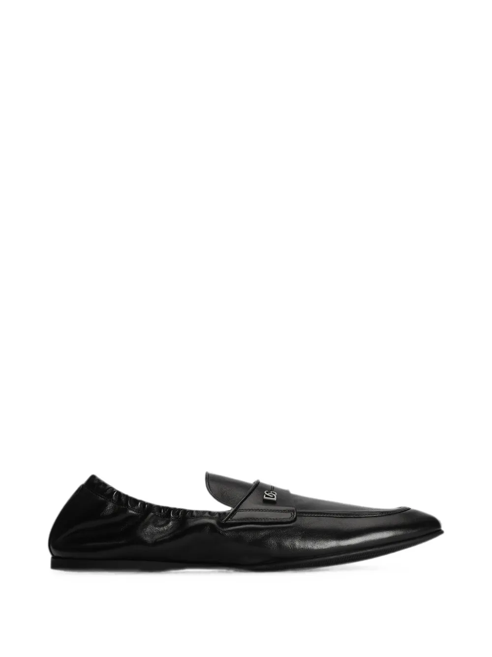 Dolce & Gabbana slippers in calfskin Zwart