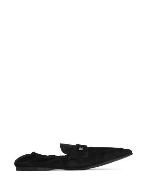 Dolce & Gabbana calfskin slippers