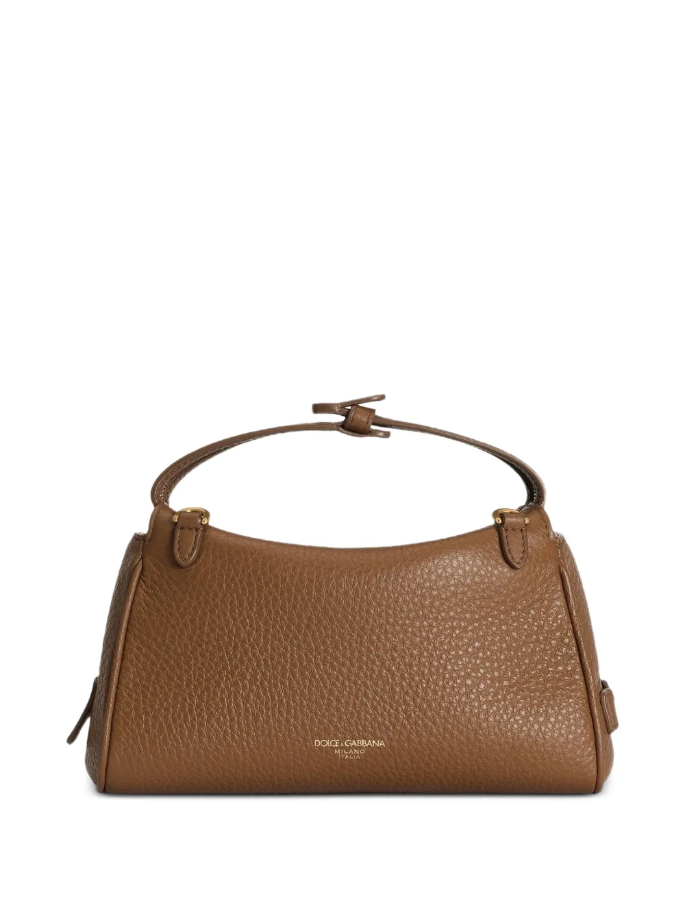 Dolce & Gabbana Vittoria kalfsleren crossbodytas Bruin